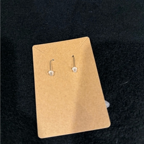 Crackled pink Quartz silver long chandelier earrings - Picture 3 of 4